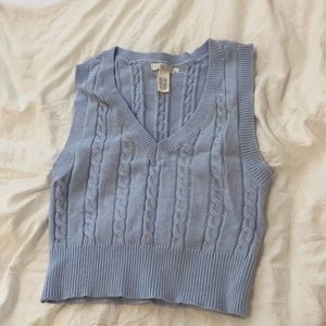 Tillys Cropped Sweater Vest